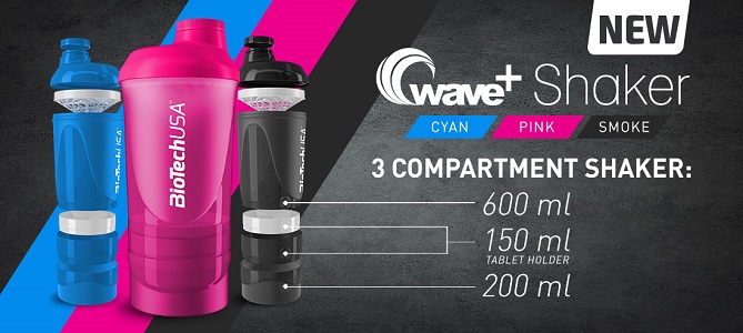 Wave Shaker - 600 ml - BioTechUSA