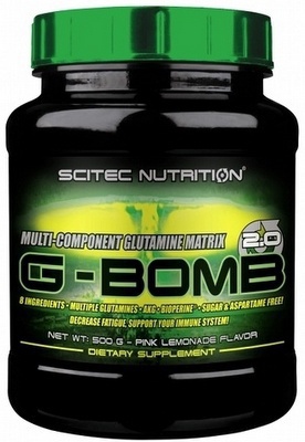 Scitec G-Bomb 2.0 500g - ledový čaj PROŠLÉ DMT