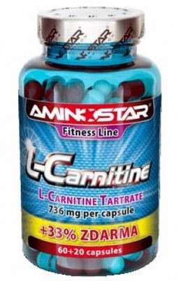 Aminostar L-Carnitine 60 kapslí