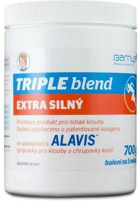 Barny's Triple blend extra silný 700 g - bez příchuti