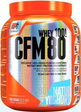 Extrifit CFM Instant Whey 80 1000 g - jahoda PROŠLÉ DMT