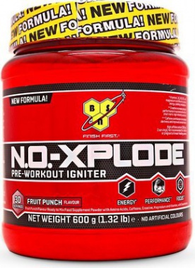 BSN N.O.-Xplode 3.0 Pre-Workout Igniter 600 g - ovocný punč PROŠLÉ DMT