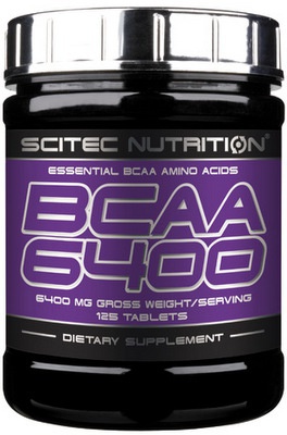 Scitec BCAA 6400 125 tablet PROŠLÉ DMT