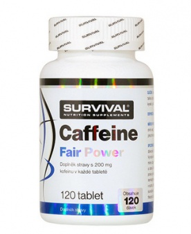 Survival Caffeine Fair Power 120 kapslí