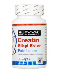 Survival Creatin Ethyl Ester 90 kapslí