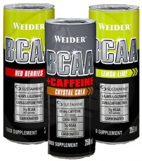 Weider BCAA + caffeine 250 ml