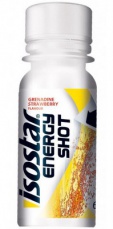 Isostar Energy Shot 60 ml - jahoda/granátové jablko