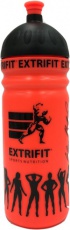 Extrifit Sportovní láhev bidon 750 ml - oranžová