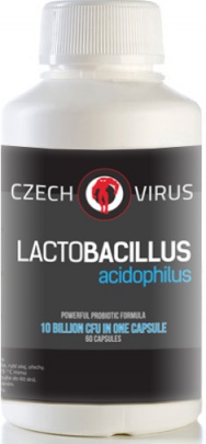 Czech Virus Lactobacillus Acidophilus 60 kapslí