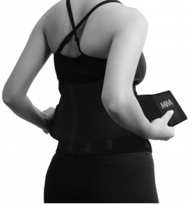 MAD MAX Slimming Belt MFA277 černá
