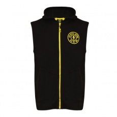Gold's Gym pánská mikina bez rukávů černá