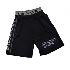 Gold's Gym pánské šortky s gumou černé