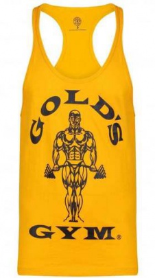 Gold's Gym pánské tílko žluté