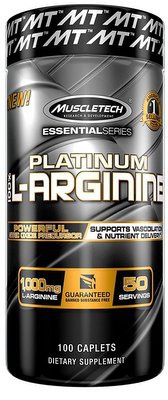MuscleTech 100% Platinum L-Arginine 100 kasplí