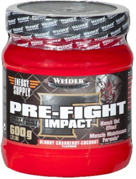 Weider Pre-Fight Impact 600 g PROŠLÉ DMT