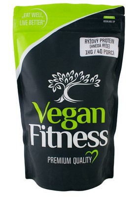 Vegan Fitness Rýžový protein (hnědá rýže) 1000 g