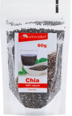 Zdravý den Chia seminká Bio 60g PROŠLÉ DMT