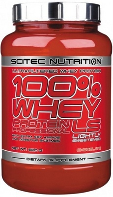 Scitec 100% Whey Protein Professional LS 920g - vanilka PROŠLÉ DMT
