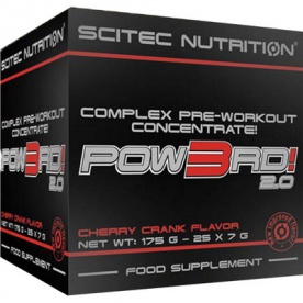 Scitec Pow3rd! 2.0 25 x 7g