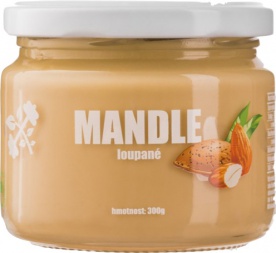 Lifelike Mandlový krém z loupaných mandlí 300g