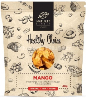 NUTRISSLIM SUŠENÉ PLÁTKY MANGA BEZ PŘIDANÉHO CUKRU BIO 40g