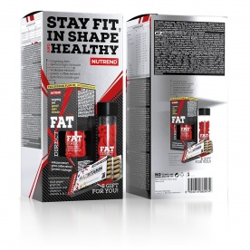 Nutrend Fat Direct 60 kapslí + multivitamin Compresed 60 kapslí