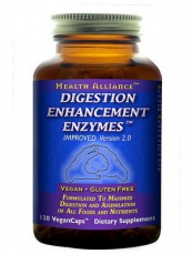 HealthForce Digestion Enhancement Enzymes (trávicí enzymy) 120 kapslí