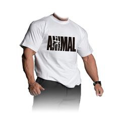 Universal triko Animal Iconic T-Shirt bílé - XL Universal triko Animal Iconic T-Shirt bílé - XL