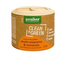 Purasana Multi-vitamins & minerals (multivitamíny a minerály) 60 tablet