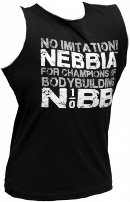 Nebbia Fitness tílko Hard 746 černé