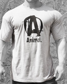 Universal Animal pánské tričko šedé