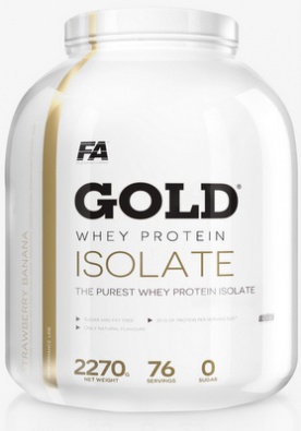FA Gold Whey Protein Isolate 2270g - čokoláda VÝPRODEJ