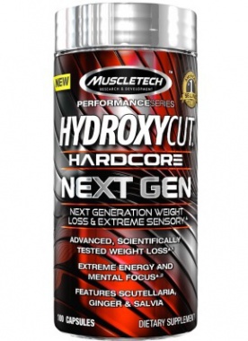 MuscleTech Hydroxycut NEXT GEN 100 kapslí