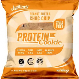 Justine Protein Cookie 64 g - Peanut Butter Choc Chip