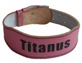 Titánus dámský fitness opasek kožený