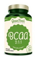 GreenFood BCAA 2:1:1 120 kapslí