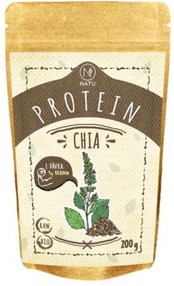 NATU Chia protein BIO prášek 200g PROŠLÉ DMT