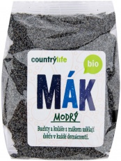Country life BIO mák modrý 250g PROŠLÉ DMT (30. 6. 2022)