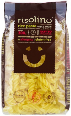 Country life RISOLINO Těstoviny vřetena rýžové bezlepkové 300g