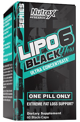 Nutrex Lipo 6 Black Hers Ultra Concentrate 60 kapslí