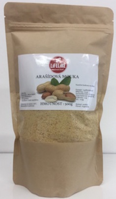 Lifelike mouka 500g - arašídová VÝPRODEJ (POŠK.OBAL)