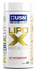USN Phedra Cut LIPO X 80 kapslí