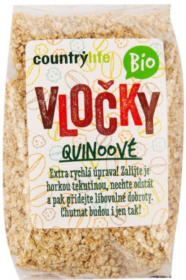 Country Life BIO Vločky quinoové 250g