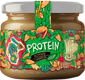 Lifelike Protein almond cinnamon (mandlový krém se skořicí) 300 g