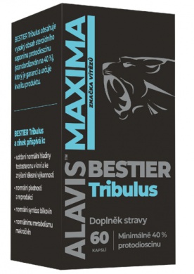 Alavis Maxima Bestier Tribulus 60 kapslí PROŠLÉ DMT