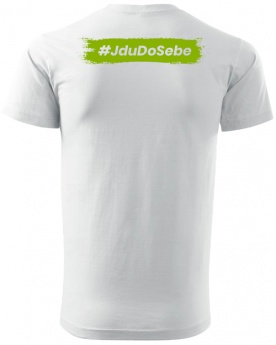 Fitness007 Pánské tričko bílé #jdudosebe