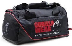 Gorilla Wear Sportovní taška Jerome Gym Bag Black/Red