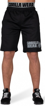 Gorilla Wear Pánské šortky California Mesh shorts black/gray - S/M