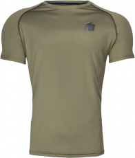 Gorilla Wear Pánské tričko Performance Army zelená