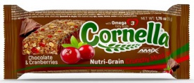 Amix Cornella bar 50 g - čokoláda/brusinka PROŠLÉ DMT